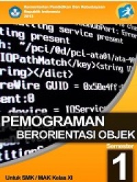 Image of Buku Pemrograman Berorientasi Objek Kelas XI SMK 1