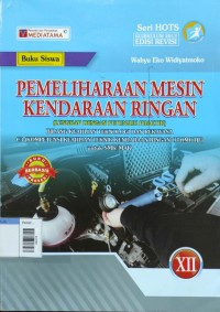 Image of Pemeliharaan mesin kendaraan ringan SMK/MAK kls XII
