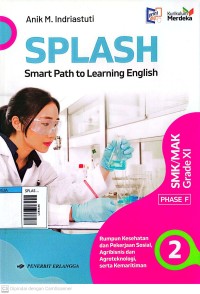 Image of SPLASH smarth path to learning english 2, rumpun kesehatan, pekerjaan sosial, agribisnis, agroteknologi serta kemaritiman SMK/MAK grade XI