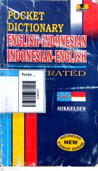 Image of Pocket dictionary english - indonesia , indonesia - english