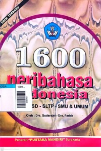 Image of 1600 Peribahasa indonesia