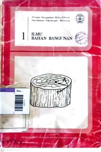 Image of Ilmu bahan bangunan 1