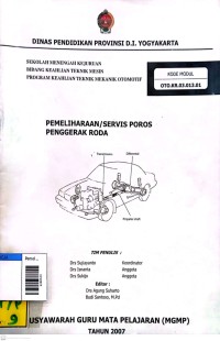 Image of Pemeliharaan/servis poros penggerak roda
