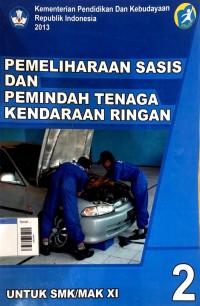 Image of Pemeliharaan sassi dan pemindahan tenaga kendaraan ringan smk XII smt 2