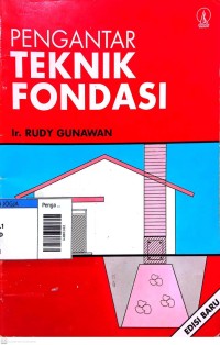Image of Pengantar teknik fondasi