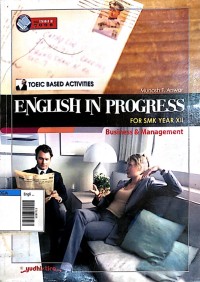 Image of English in progress smk kls XII