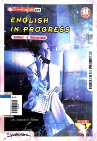 Image of English in progress