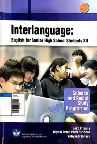 Image of Interlanguage : English for Senior High school Students XII
