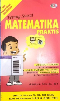 Image of Perang siasat metematika praktis kls X, XI dan XII sma