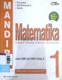 Image of Matematika kelompok teknologi,kesehatan, dan pertanian kelas X