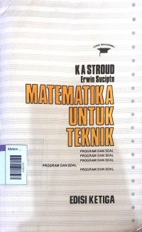 Image of Matematika Untuk Teknik
