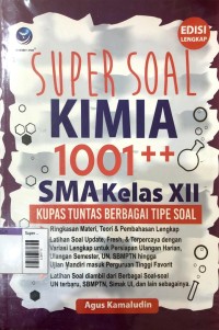 Image of Super soal kimia 1001 + sma kls XII