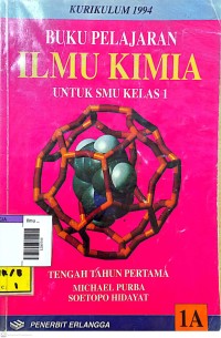 Image of Ilmu kimia smu kls 1