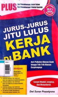 Image of Jurus jurus jitu lulus kerja di bank