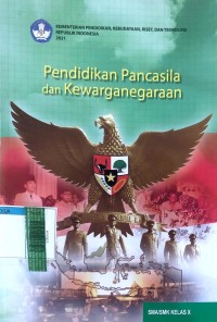 Image of Pendidikan pancasila dan kewarganegaraan SMA/SMK kelas X