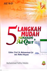 Image of 5 Langkah mudah memahami al qur'an jilid 6 juz 18-21