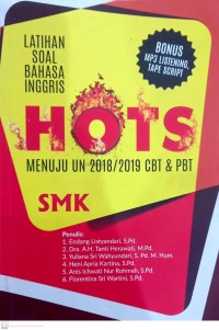 Image of Latihan soal bahasa inggris hots menuju un 2018/2019 cbt & pbt