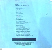 Image of Himpunan Peraturan-Peraturan: Bidang Pendidikan dan Kebudayaan