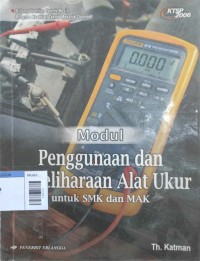 Image of Modul penggunaan dan pemeliharaan alat ukur